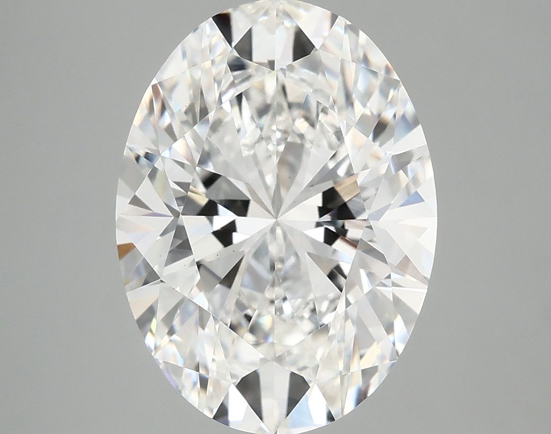 5.04 ct. oval Lab Grown Diamond front image