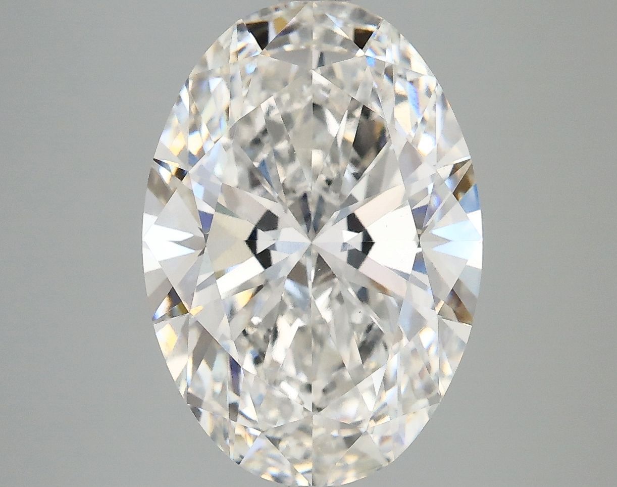 5.03 ct. oval Lab Grown Diamond front image
