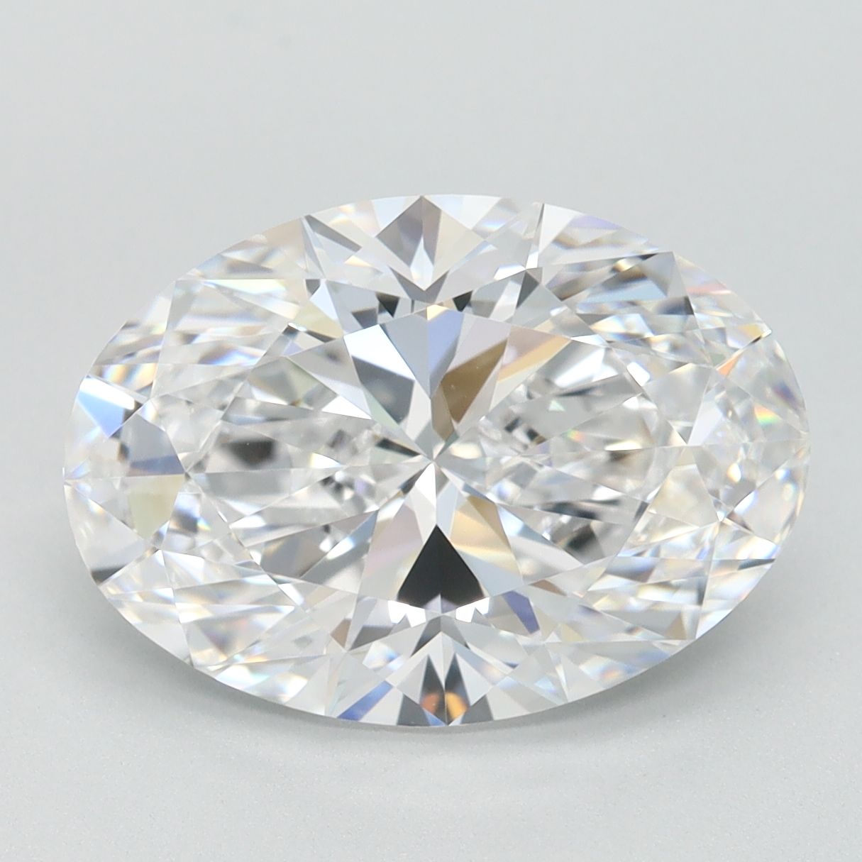 3.80 ct. oval Lab Grown Diamond front image
