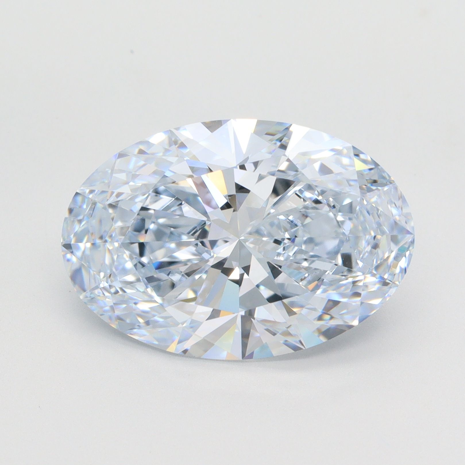 7.03 ct. oval Lab Grown Diamond front image
