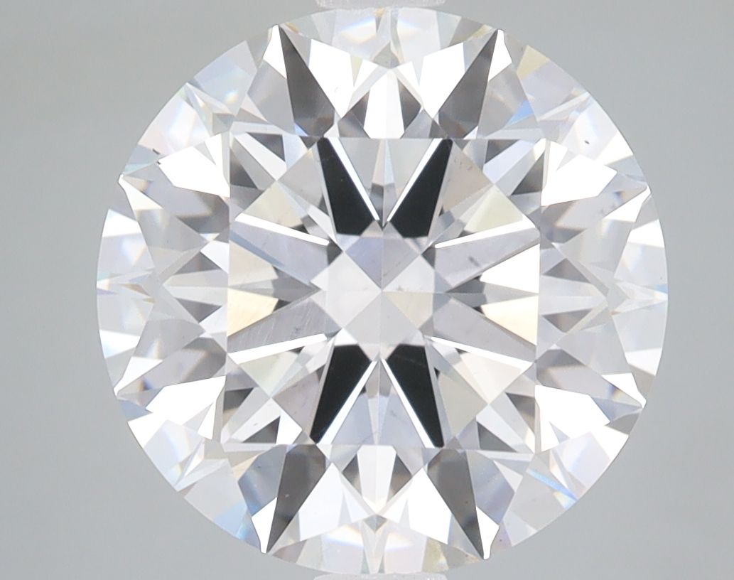 Diamant Rond 5.10 ct - Couleur F - Pureté VS2
