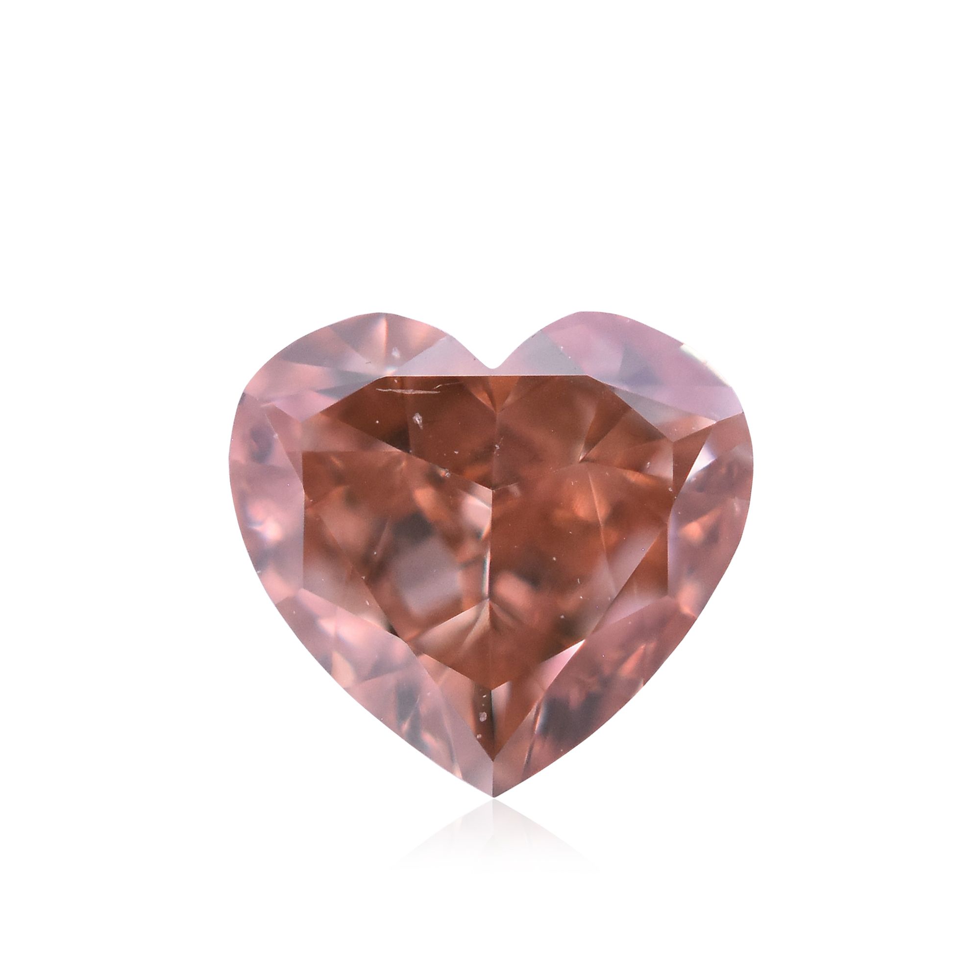 Diament 0.24 ct Fancy Intense Orangey Pink/SI1