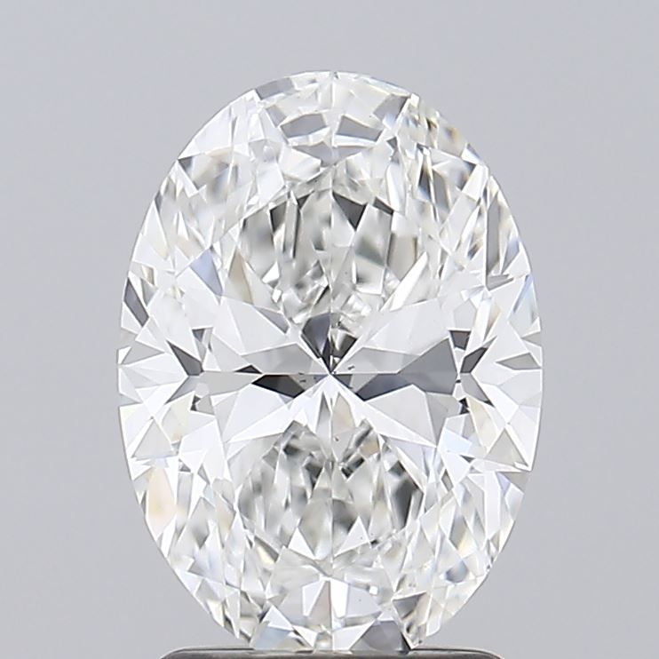 2.01 ct. oval Lab Grown Diamond front image