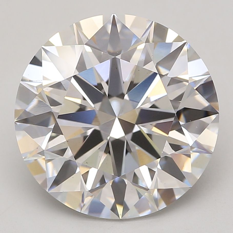 Diamant Rond 10.52 ct - Couleur F - Pureté VS2