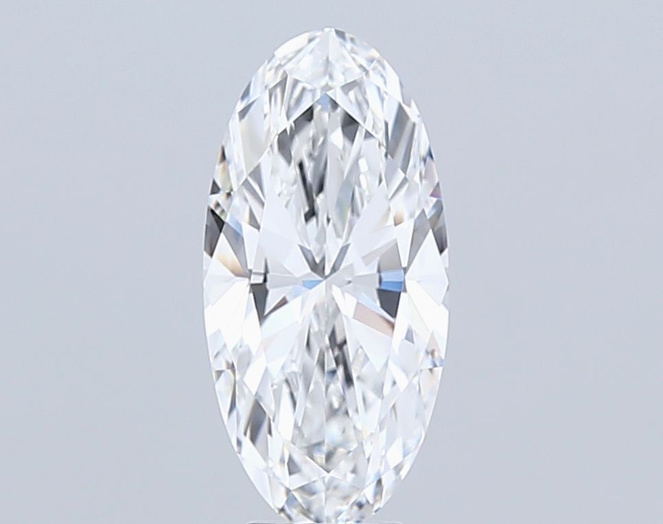 6.26 ct. oval Lab Grown Diamond front image