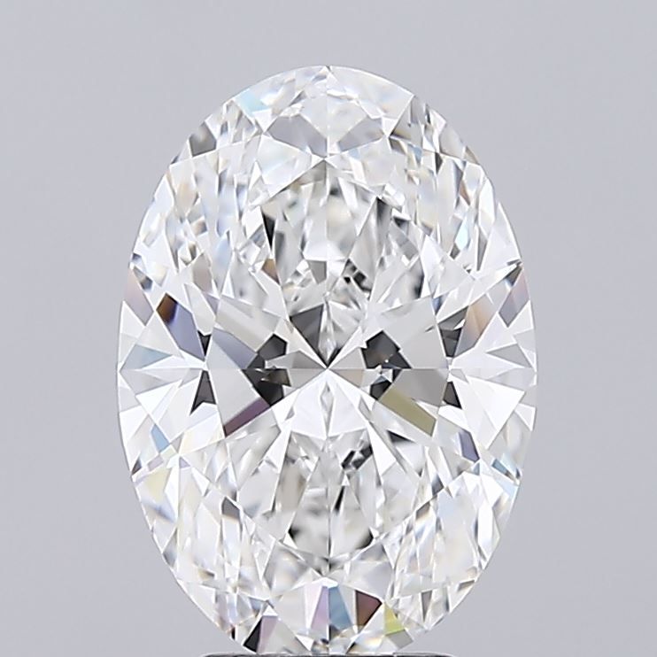 4.07 ct. oval Lab Grown Diamond front image