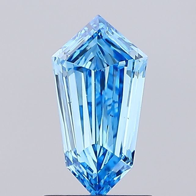 0.95 ct lab-grown Shield Diamond