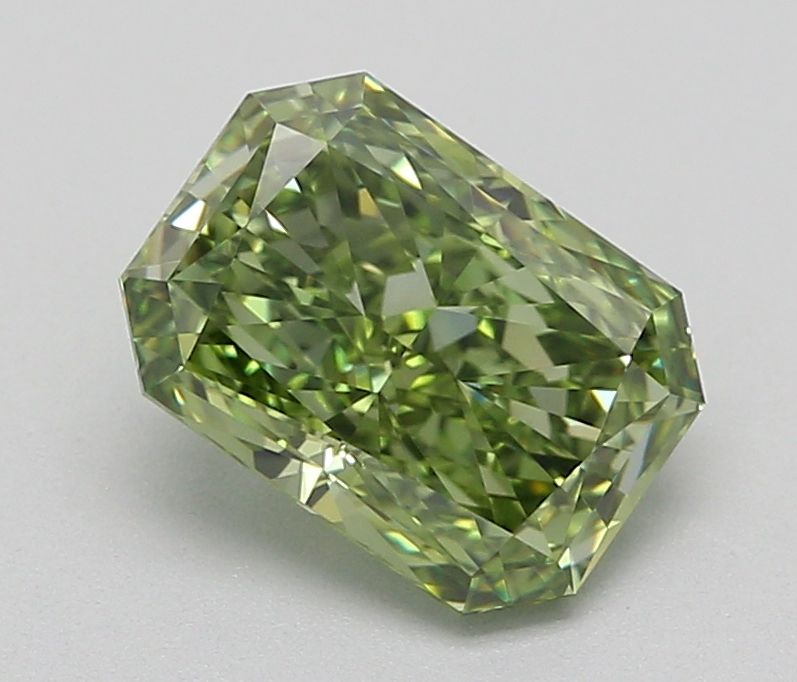 1.54 CT Fancy Vivid Green RADIANT