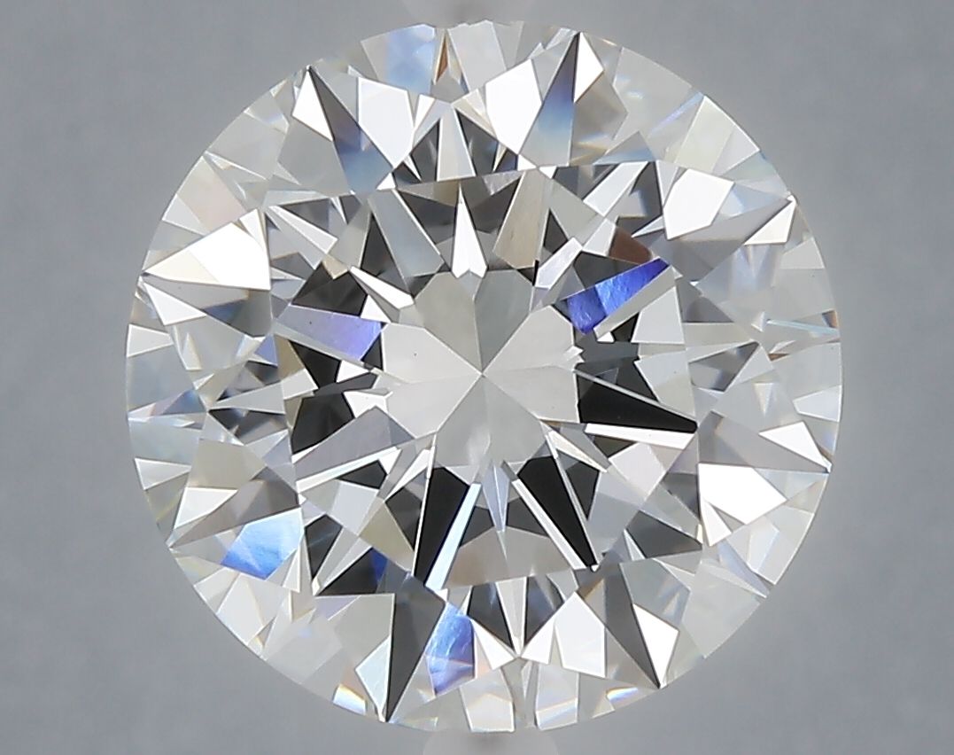 6.08 ct. round Lab Grown Diamond front image