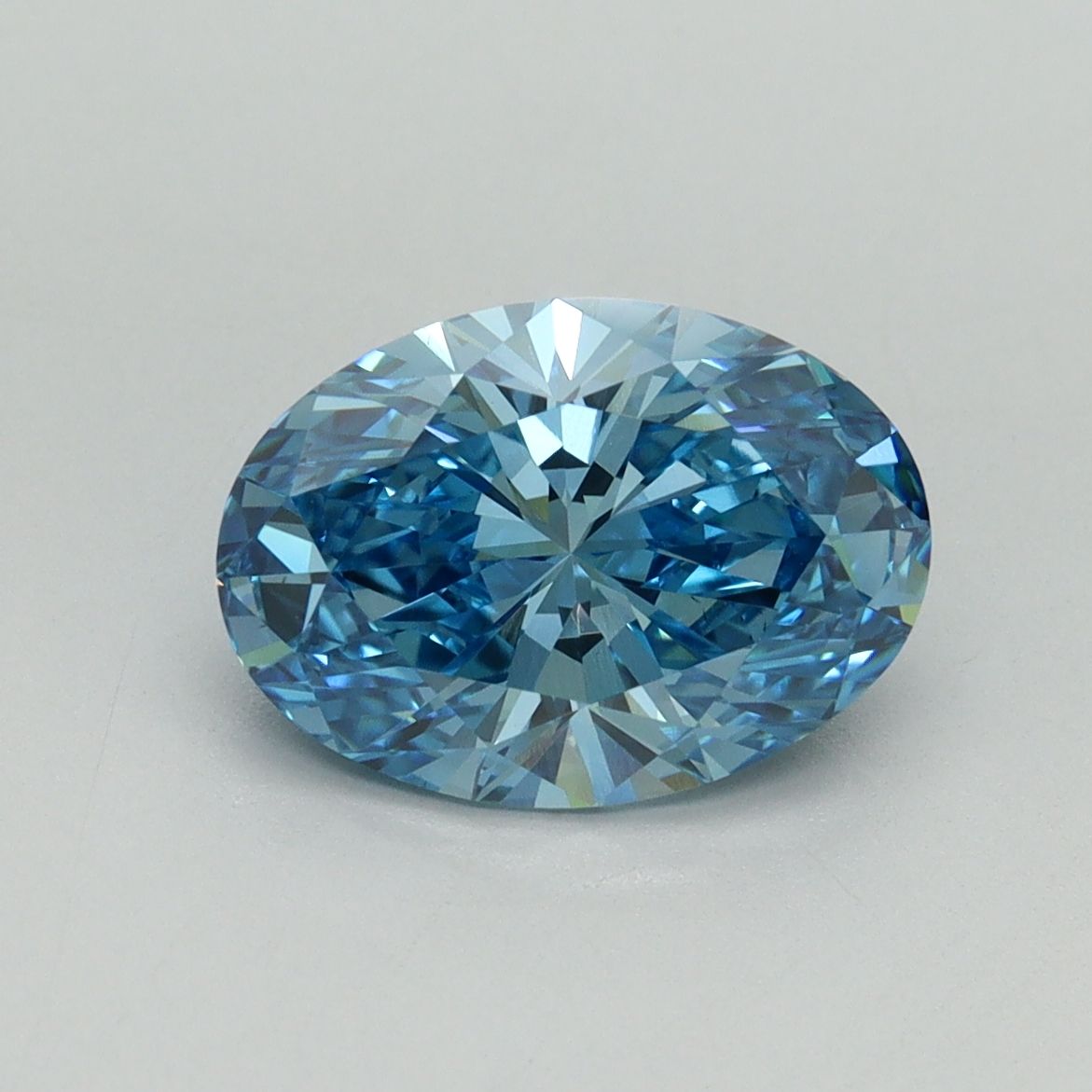 2.18 ct. oval Lab Grown Diamond front image