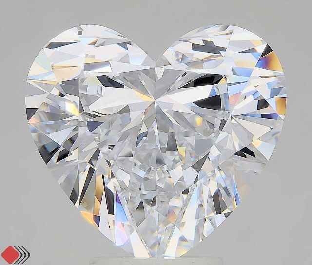 6.05 ct. heart Lab Grown Diamond front image
