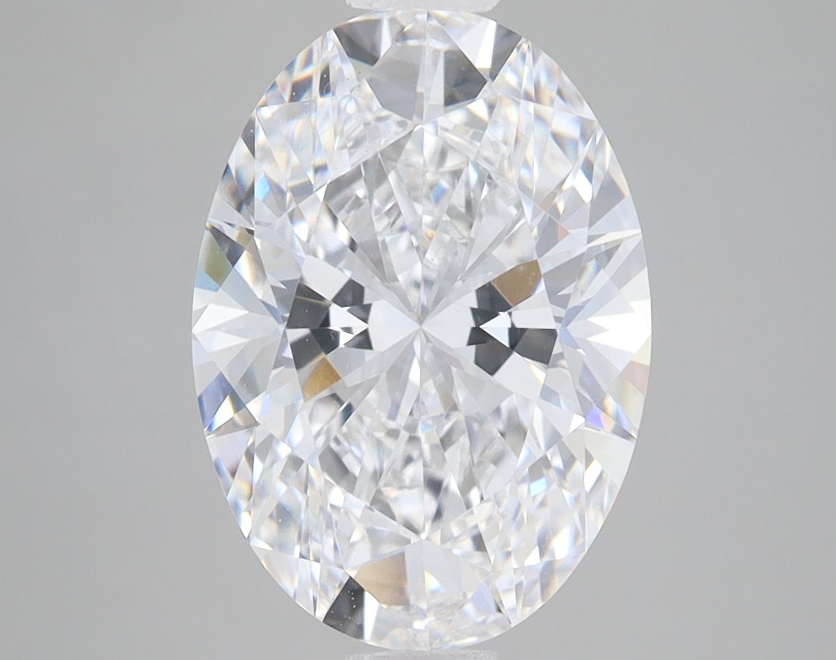 4.06 ct. oval Lab Grown Diamond front image