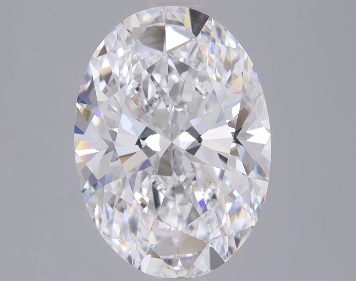 3.03 ct. oval Lab Grown Diamond front image