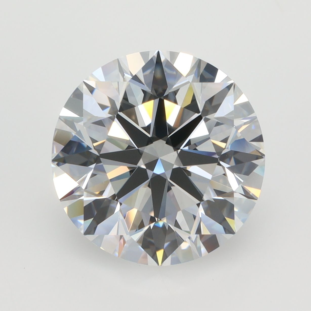 5.00 ct. round Lab Grown Diamond front image