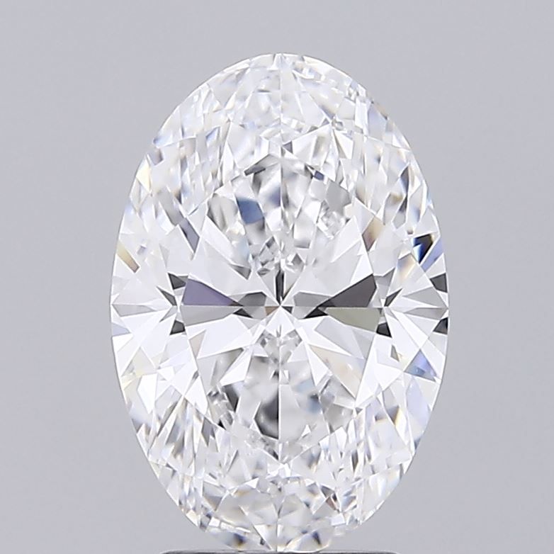 3.01 ct. oval Lab Grown Diamond front image