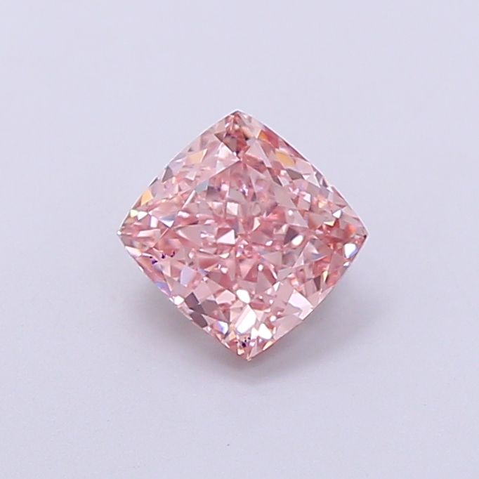 1.05 CT Fancy Vivid Pink CUSHION MODIFIED