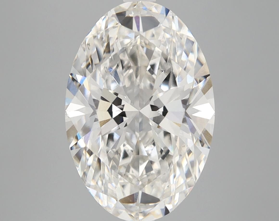 3.76 ct. oval Lab Grown Diamond front image
