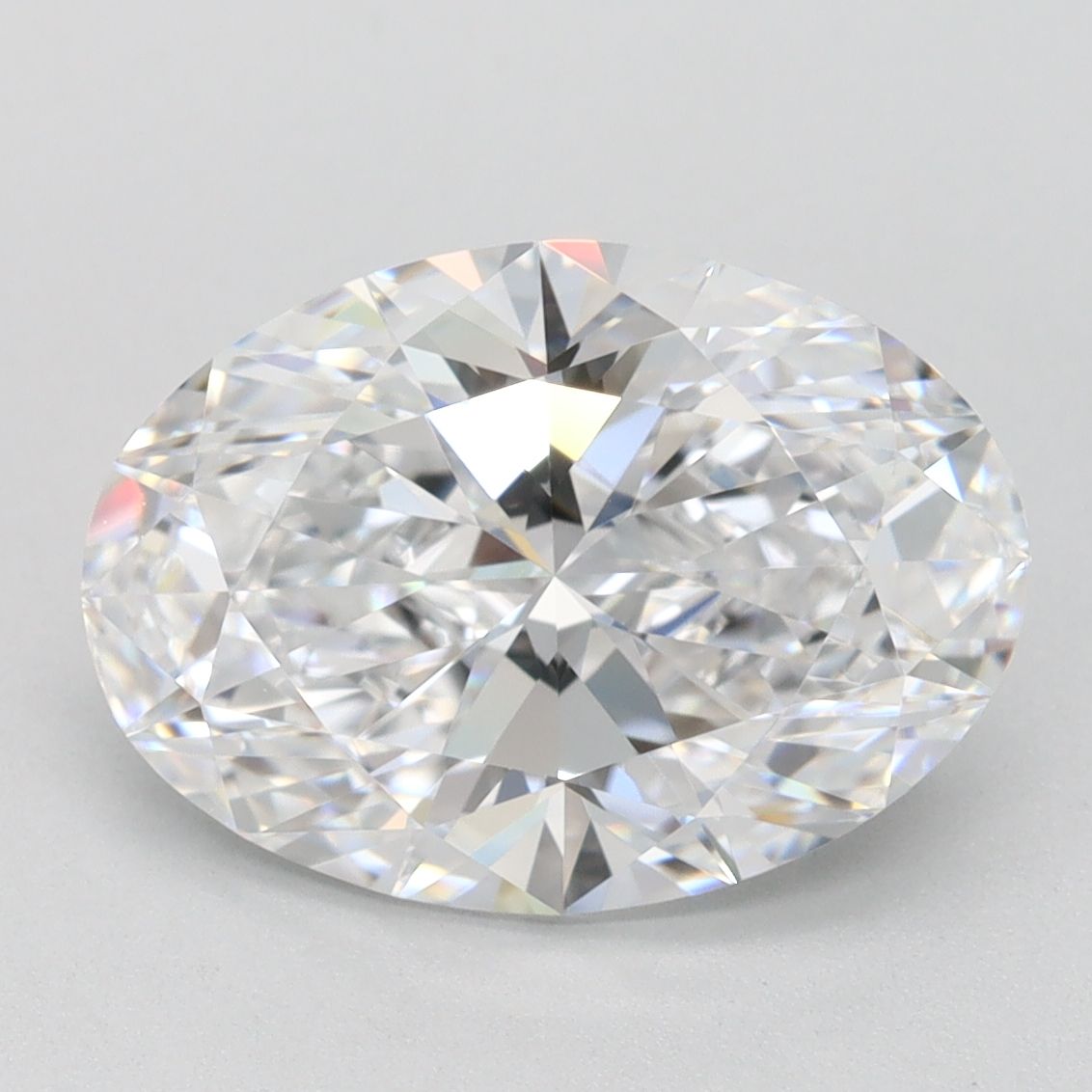3.08 ct. oval Lab Grown Diamond front image