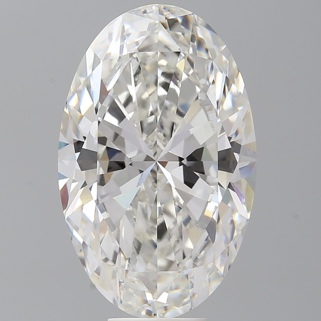 10.50 ct. oval Lab Grown Diamond front image