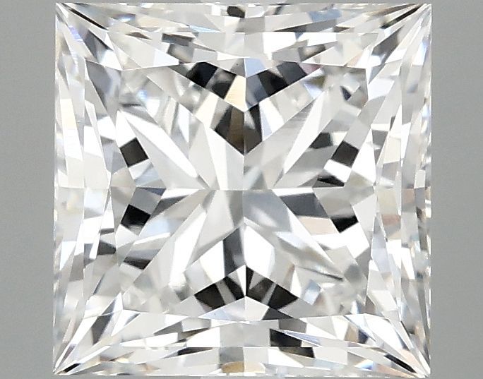 3.09 ct. princess Lab Grown Diamond front image