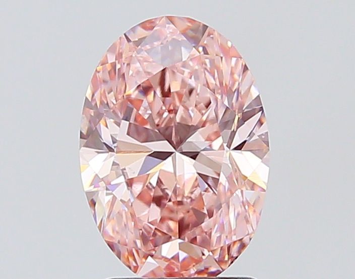 2.01 ct. oval Lab Grown Diamond front image