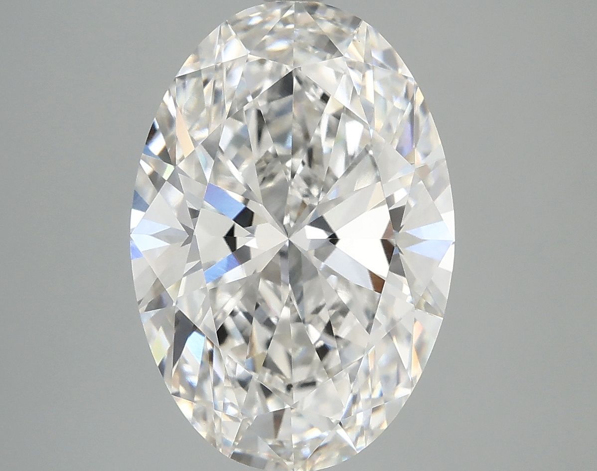 5.09 ct. oval Lab Grown Diamond front image
