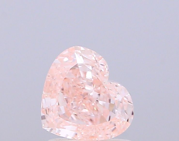 1.01 CT Fancy Intense Pink HEART