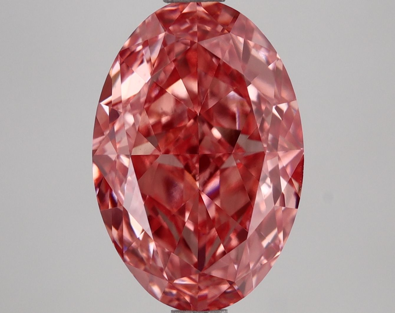 3.58 ct. oval Lab Grown Diamond front image