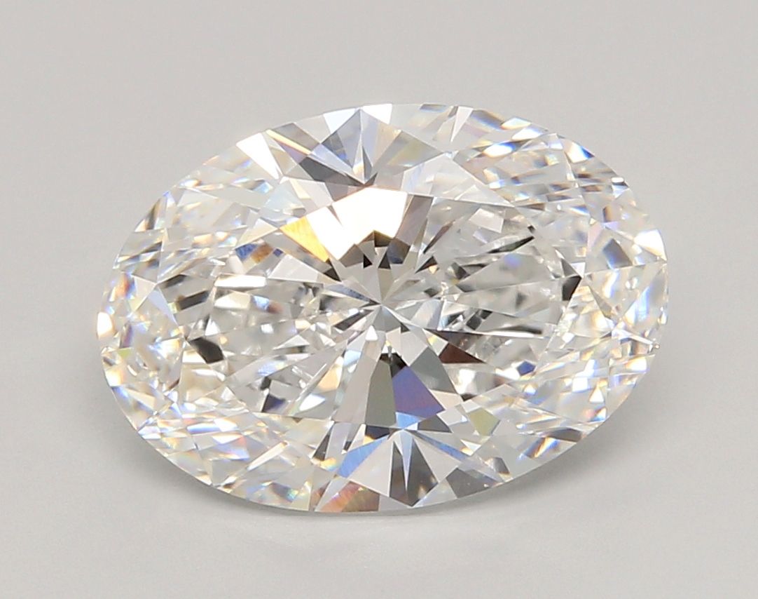 5.04 ct. oval Lab Grown Diamond front image