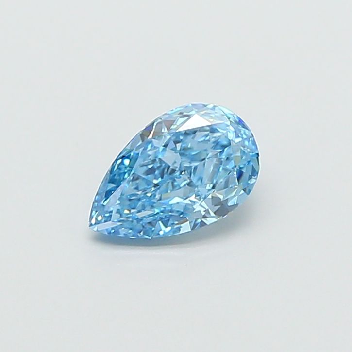1.13 CT Fancy Vivid Blue PEAR