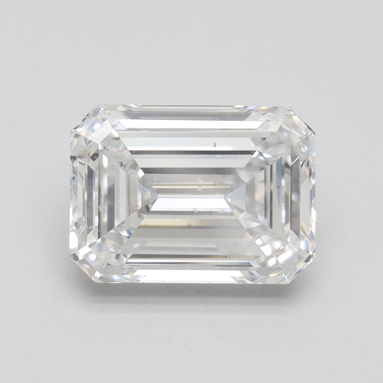5.02 ct. emerald Lab Grown Diamond front image