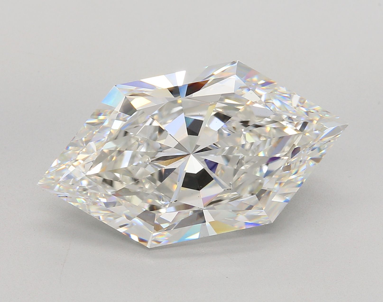 10.51 ct lab-grown Hexagonal Diamond