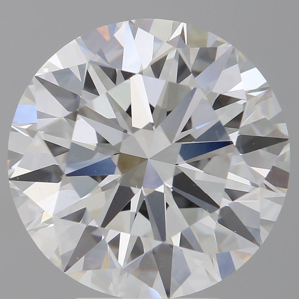 6.02 ct. round Lab Grown Diamond front image