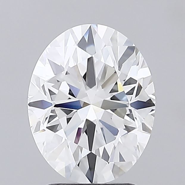 3.15 ct. oval Lab Grown Diamond front image