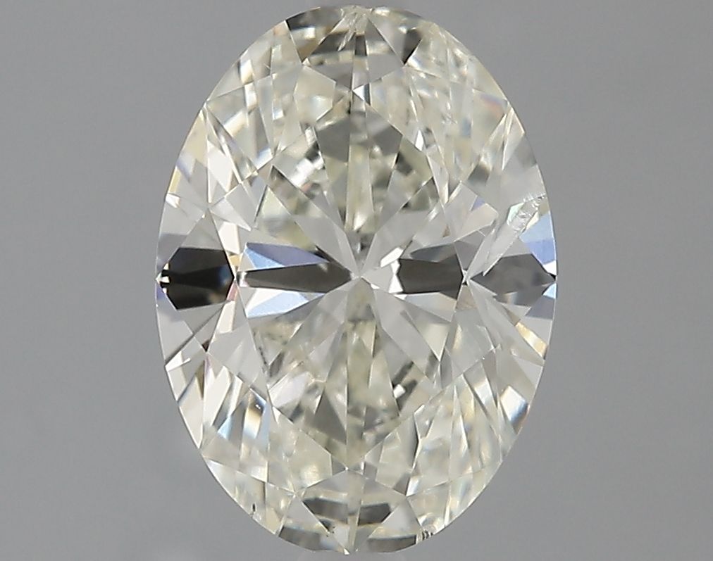 2.06 ct. oval Lab Grown Diamond front image
