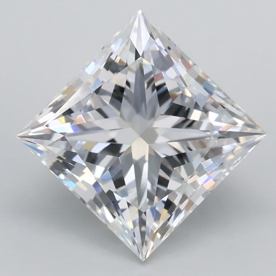 3.10 ct. princess Lab Grown Diamond front image