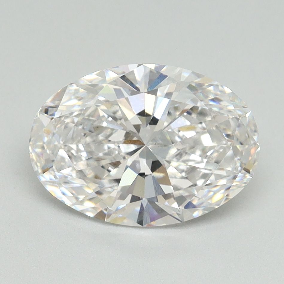 2.06 ct. oval Lab Grown Diamond front image
