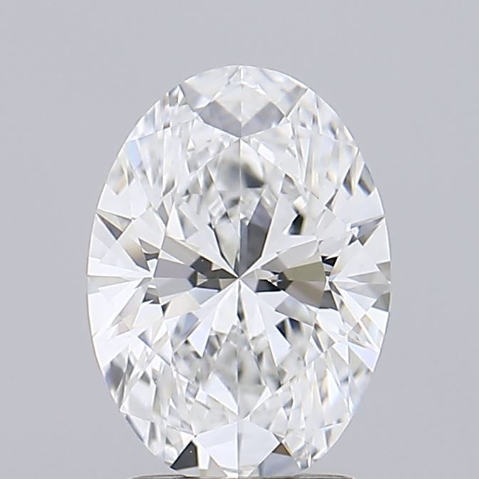 1.42 ct. oval Lab Grown Diamond front image