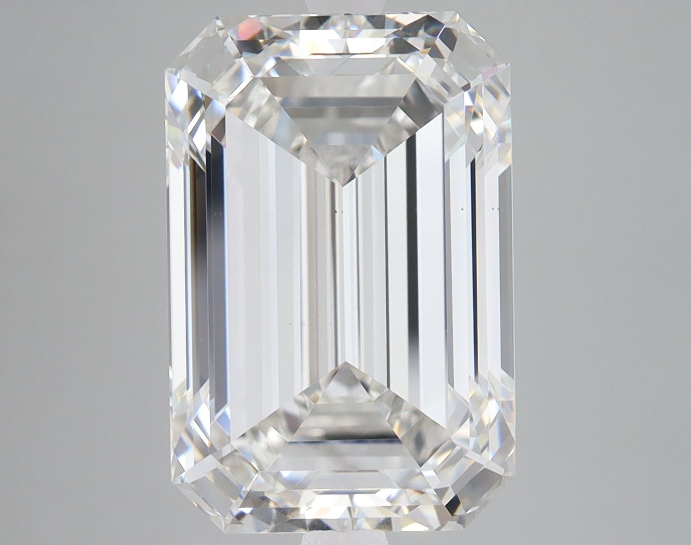 8.05 ct. emerald Lab Grown Diamond front image