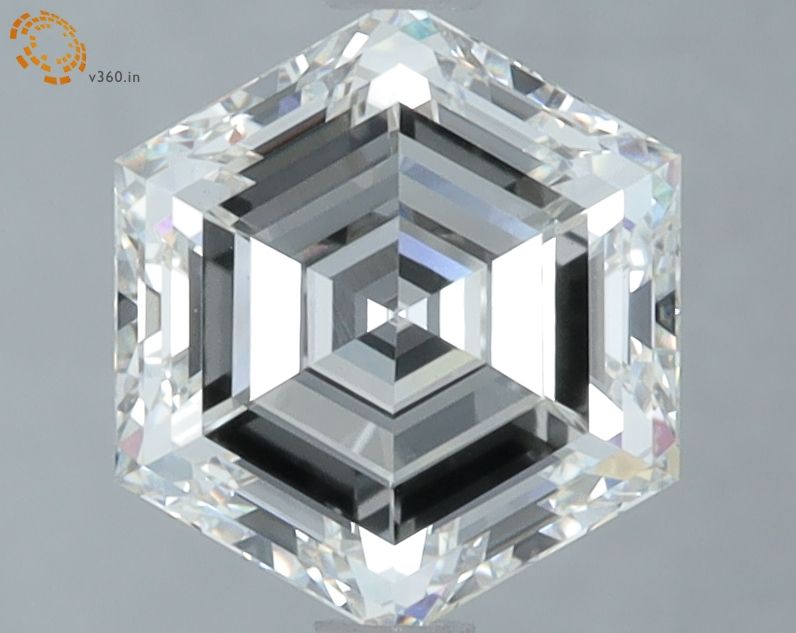2.25 ct lab-grown Hexagonal Diamond