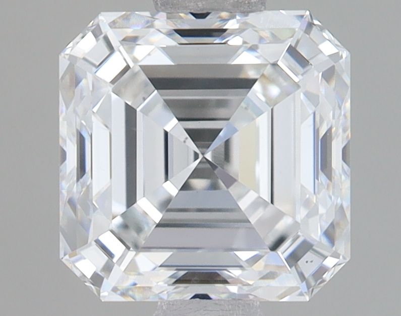 1.58 ct lab-grown Asscher Diamond