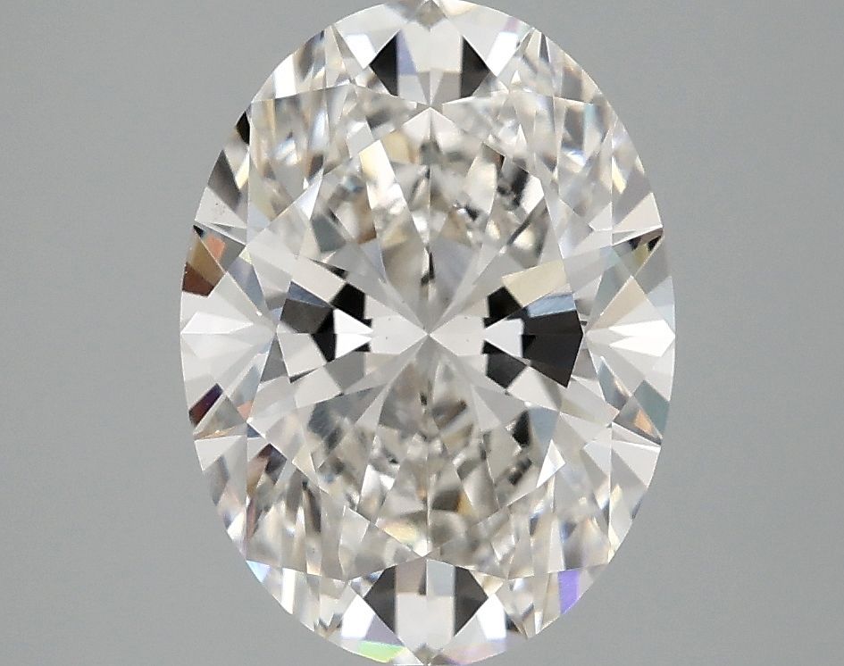 3.09 ct. oval Lab Grown Diamond front image