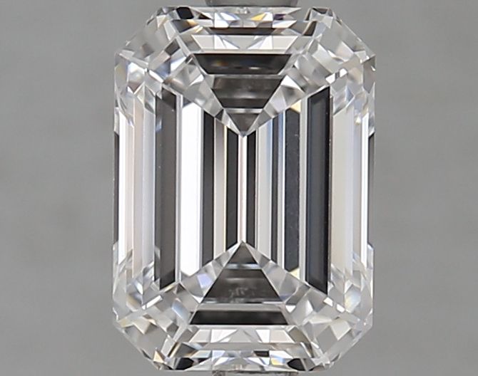 Diamant Émeraude 1.92 ct - Couleur D - Pureté VVS2
