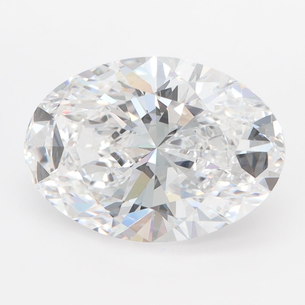 3.03 ct. oval Lab Grown Diamond front image