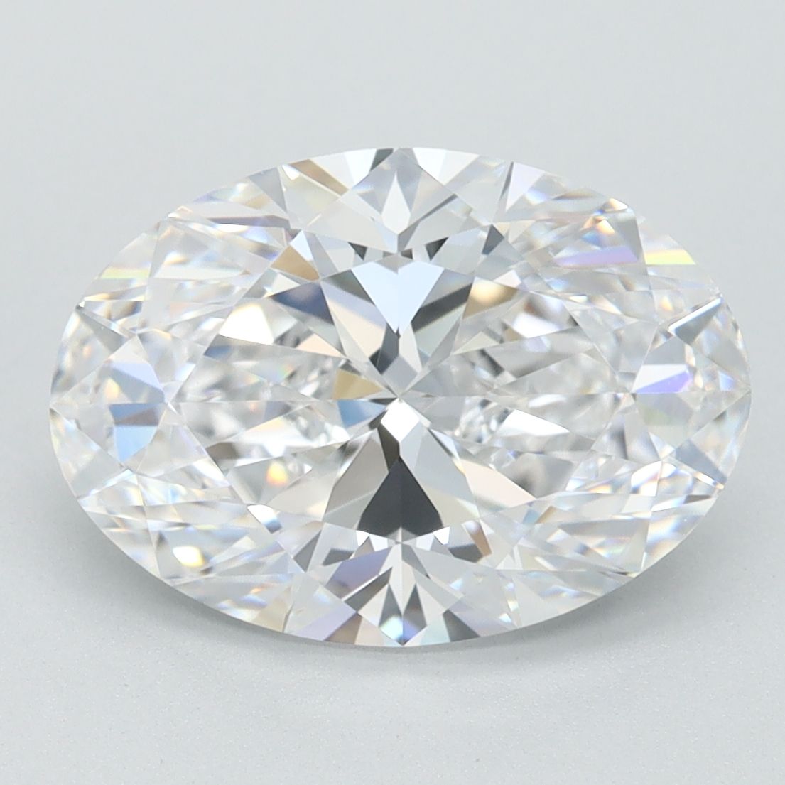 3.15 ct. oval Lab Grown Diamond front image