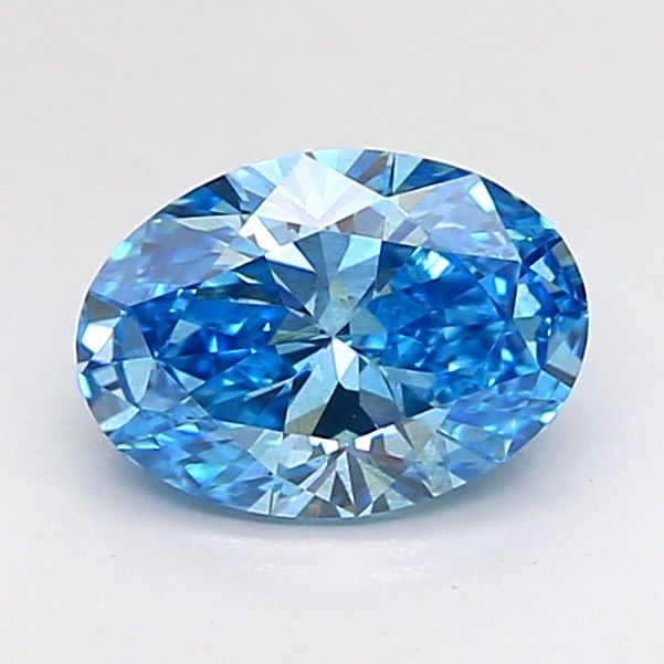 1.0 CT Fancy Vivid Blue OVAL