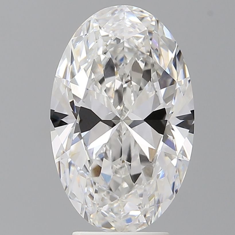 4.06 ct. oval Lab Grown Diamond front image