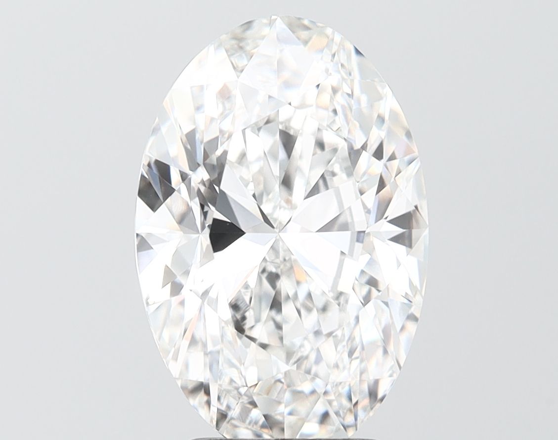 4.21 ct. oval Lab Grown Diamond front image