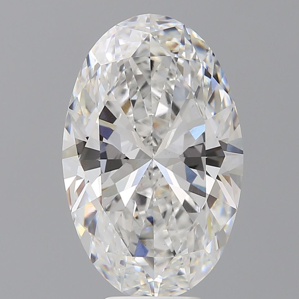 6.58 ct. oval Lab Grown Diamond front image