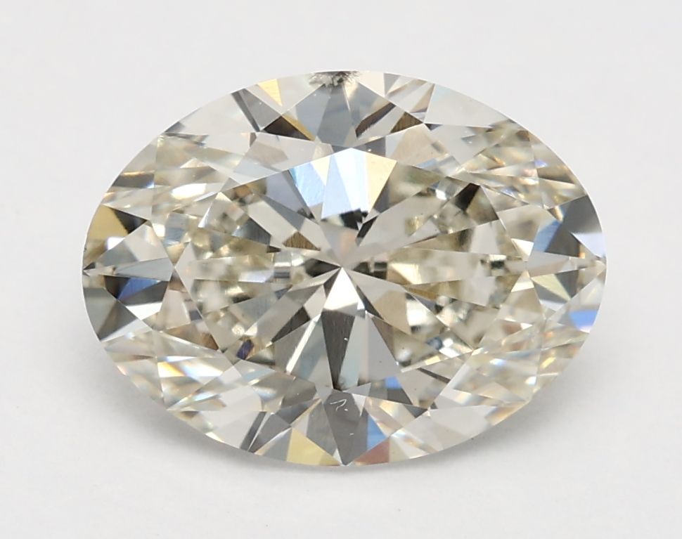 2.02 ct. oval Lab Grown Diamond front image